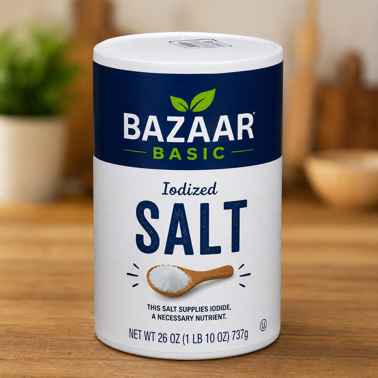 Iodized Salt - 26oz