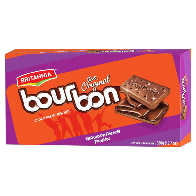 BRITANNIA BOURBON CREAM 390 G