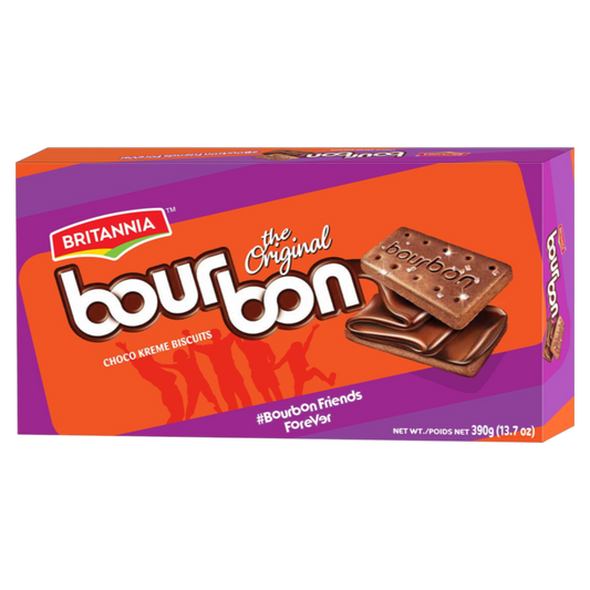BRITANNIA BOURBON CREAM 390 G
