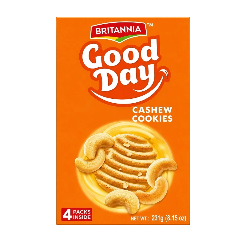 BRITANNIA GD CASHEW COOKIES 231 G