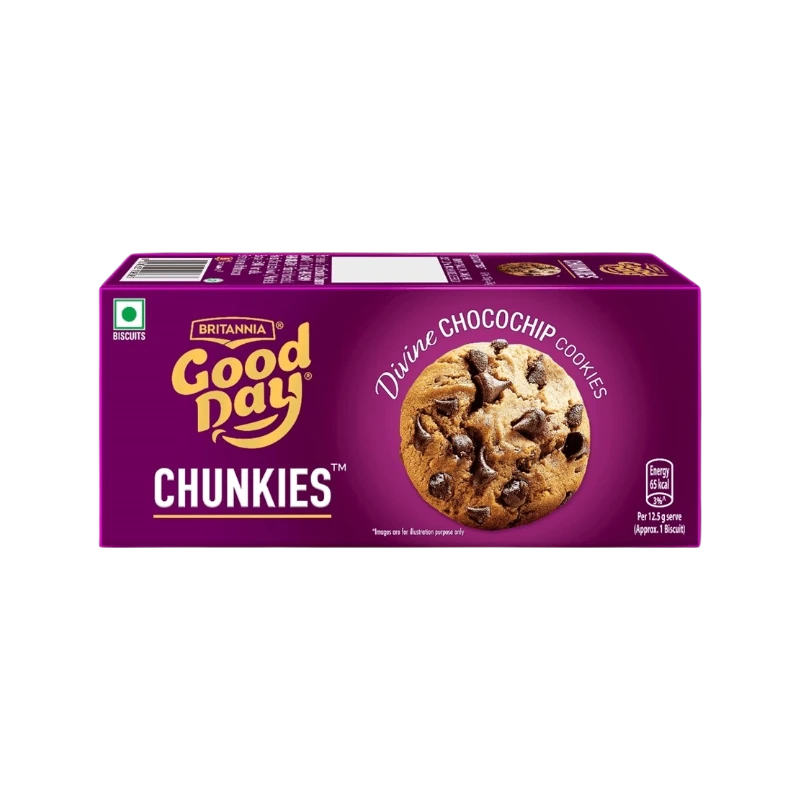 BRITANNIA GD CHOC CHUNKIES 75 G