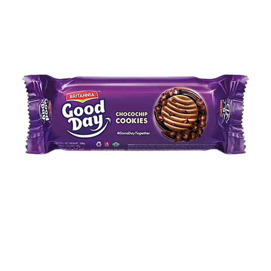BRITANNIA GOOD DAY CHOCOCHIPS COOKIES 120 G