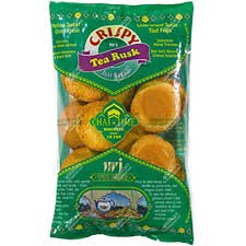 Crispy Tea Rusk Round 200g (Green)