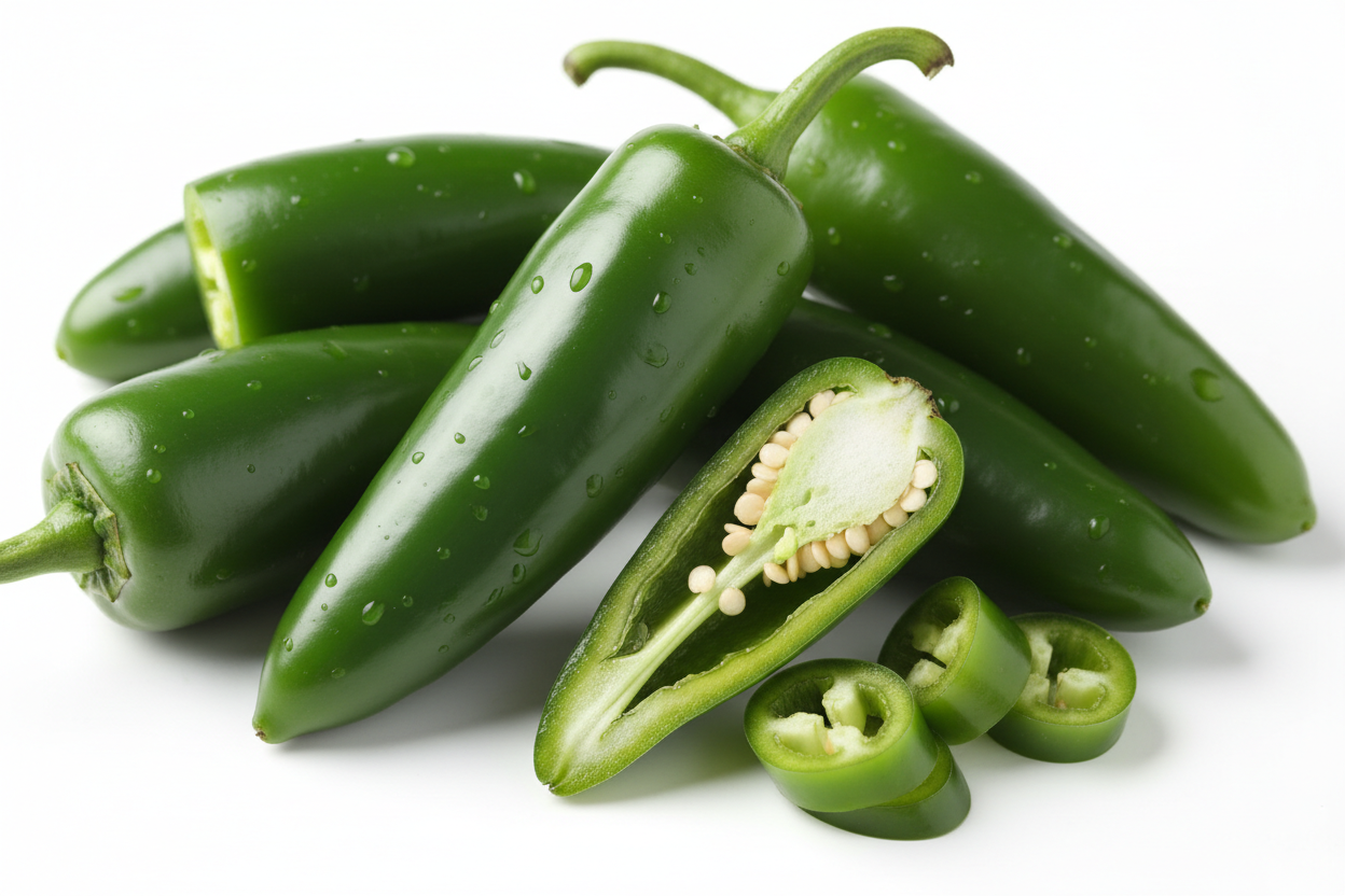 fresh jalapeno peppers