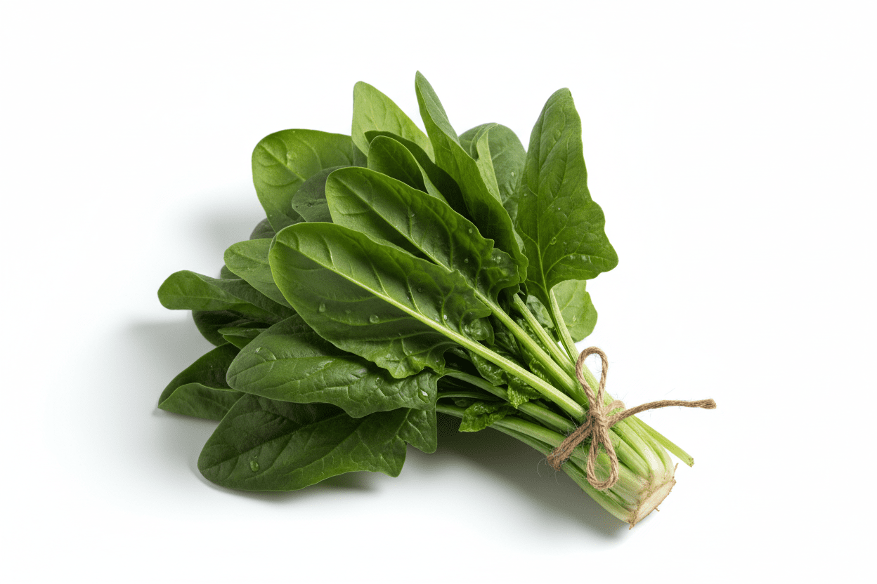 Fresh spinach bunch