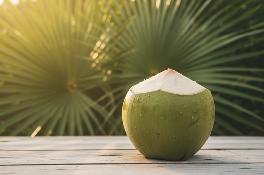 fresh young coconut