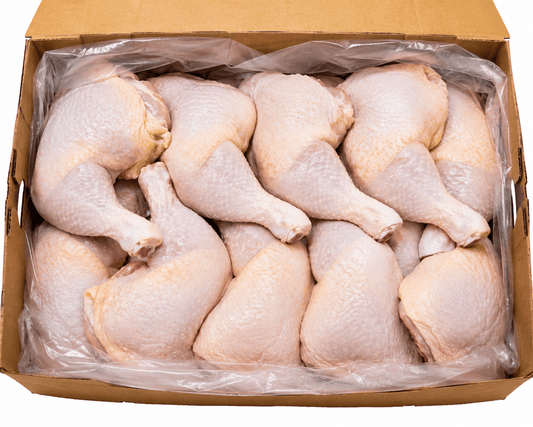 Fresh Zabiha Halal Chicken Leg Quarters – 40 lb Box