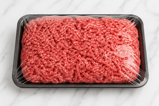 Fresh Zabiha Halal Ground Beef 80/20 – 3 lb Pack
