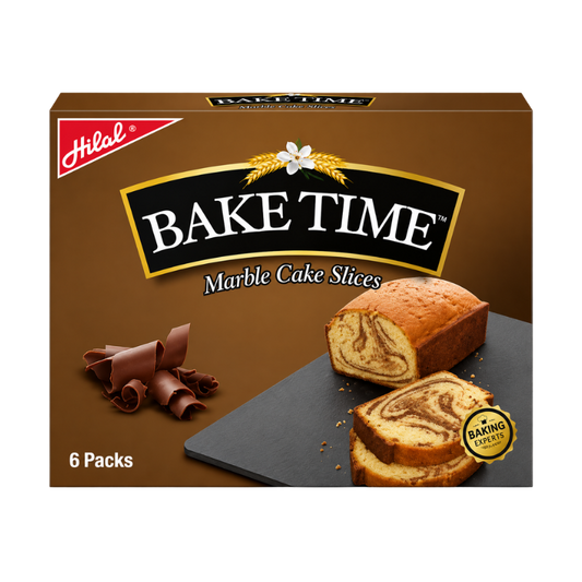 HILAL B.T CAKE SLICE MARBLE 6 CT