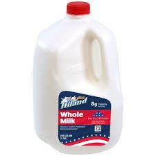 Hiland Whole Milk 1Gal