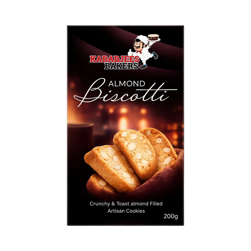 KABABJEES ALMOND BISCOTTI 200G