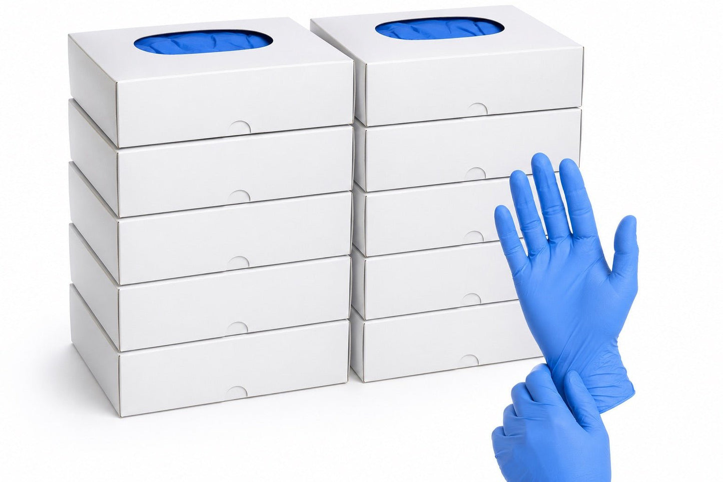 Medium Disposable Nitrile Gloves – 1000 Count (10 Boxes x 100 Gloves) | Latex-Free, Powder-Free, Food Safe