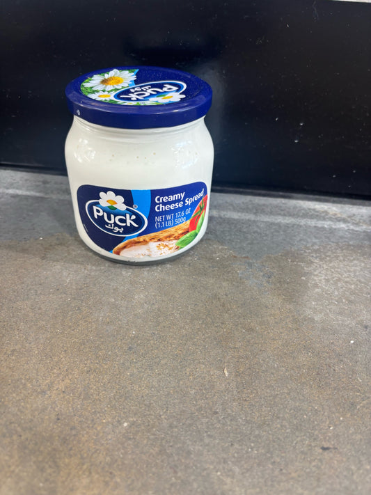 Puck Creamy Cheese Spread 500g (17.6 oz) – Smooth & Rich Spreadable Cheese