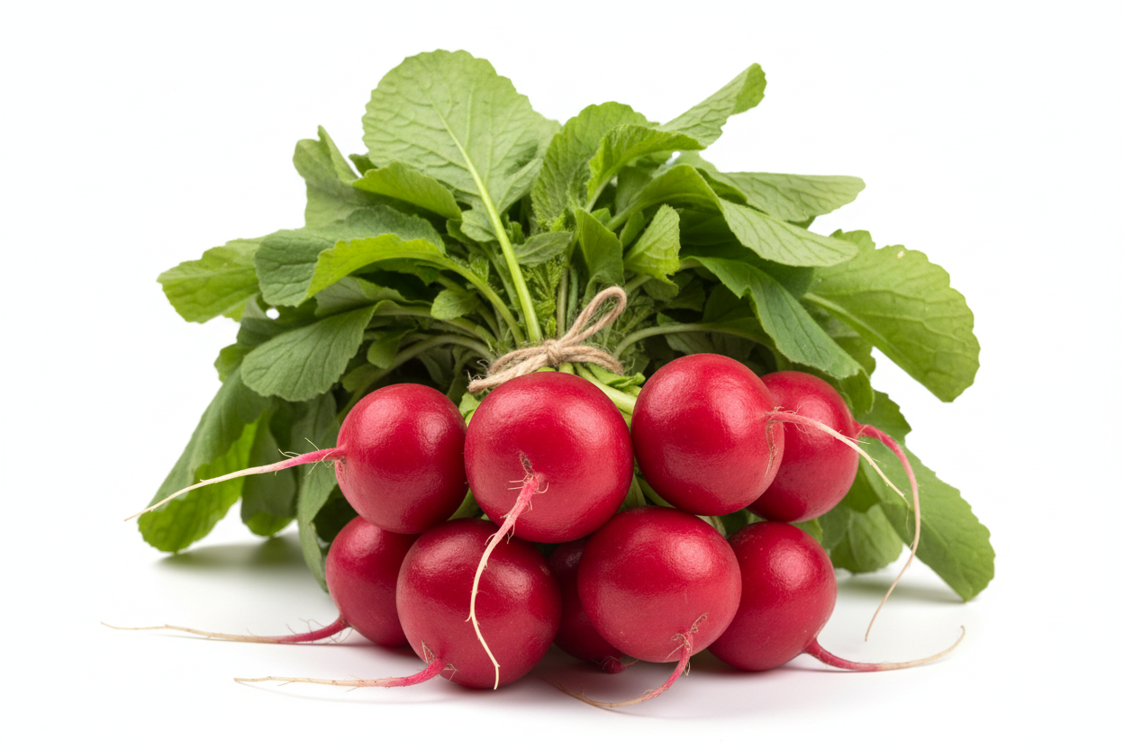 red radish bunch