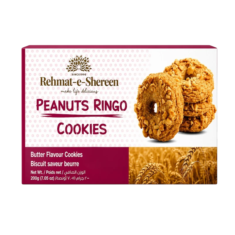 REHMAT-E-SHEEREN PEANUTS RINGO COOKIES 200 G