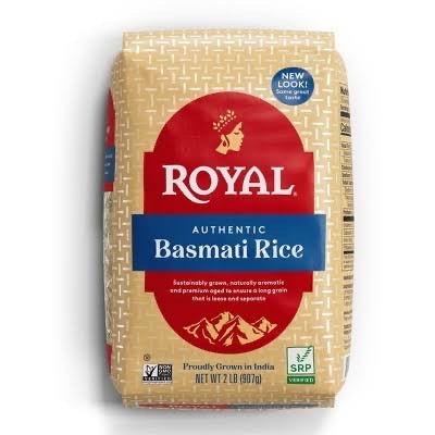 Royal Authentic Basmati Rice 2 lb – Aged Long Grain, Gluten Free