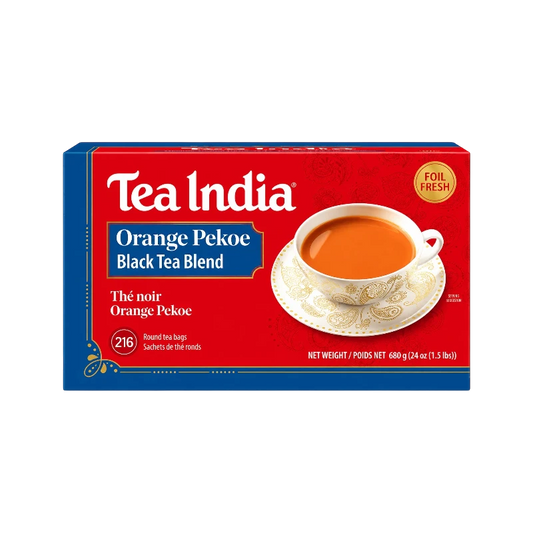 TEA INDIA ROUND TEA BAGS 216 CT