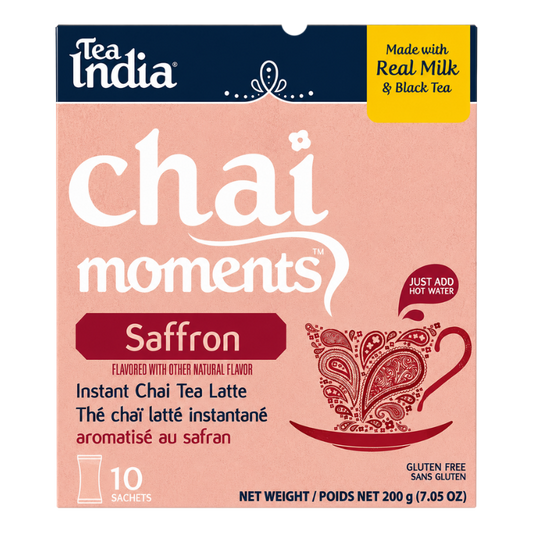 TEA INDIA SAFFRON INSTANT TEA 10 CT