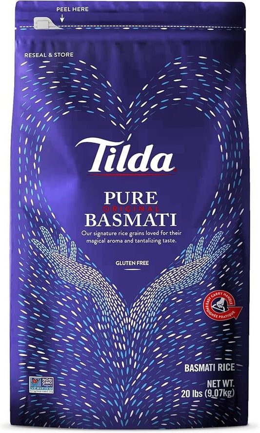 Tilda Pure Basmati Rice · 20 lb