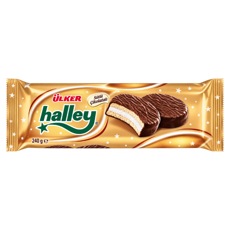 ULKER HALLEY CHOCOLATE SANDWICH 240 G