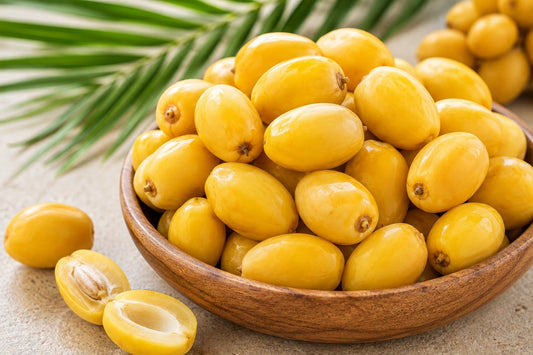 Yellow Dates - per lb