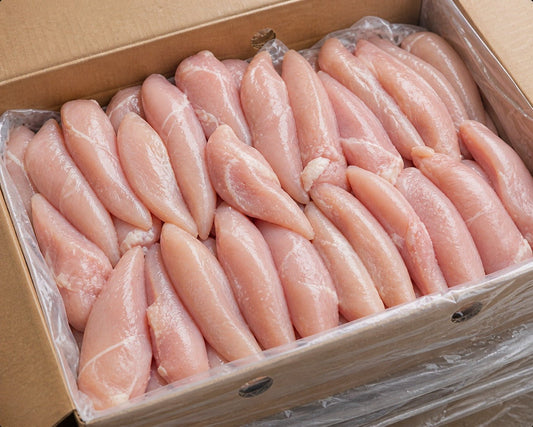 Zabiha Chicken Tenders - Bulk Box | 40 lbs
