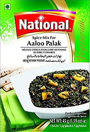 National Aaloo Palak 45g