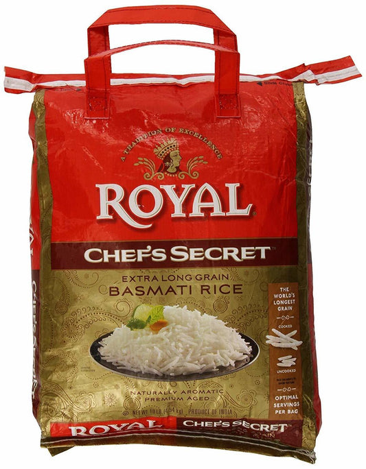 Royal Chef Secret Basmati Rice 10lb