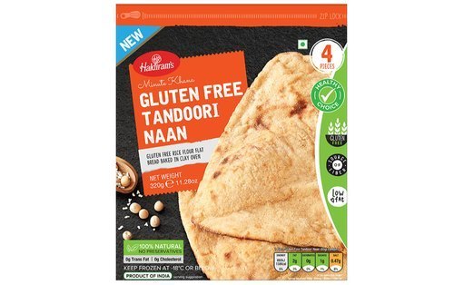 Haldiram Frozen Gluten Free Tandoori Naan 320g
