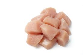 Handcut Chicken Breast cubes - Per lb