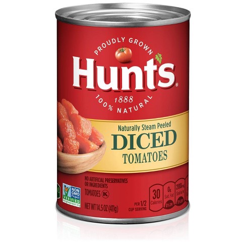 Hunts Diced Tomato Can 14.5oz