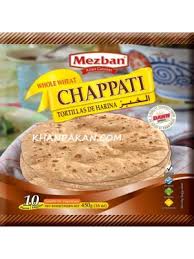 Mezban Whole Wheat Chappati 10ct