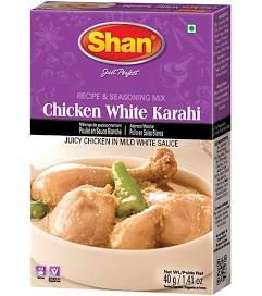 Shan White Karahi Chicken 40g