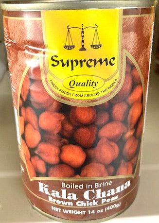Supreme Boiled Kala Chana 400g
