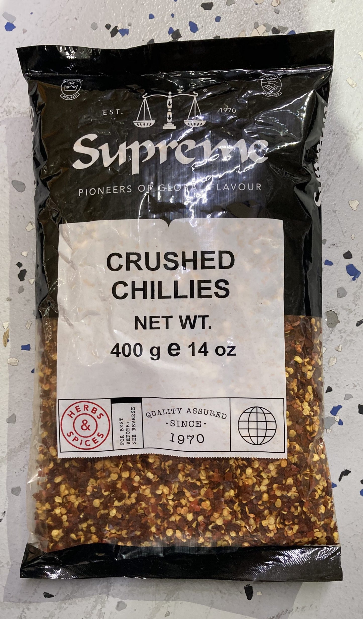 Supreme Crushed Chillies 400g