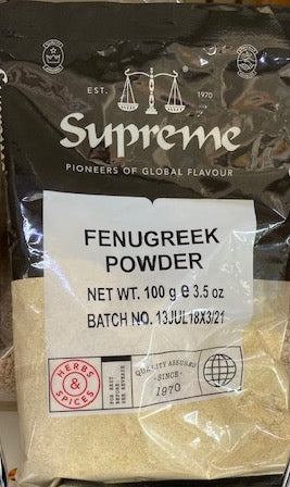 Supreme Fenugreek Powder 100g
