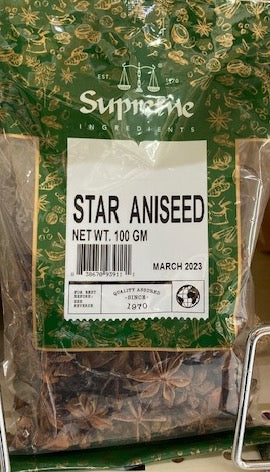 Supreme Star Aniseed 100g