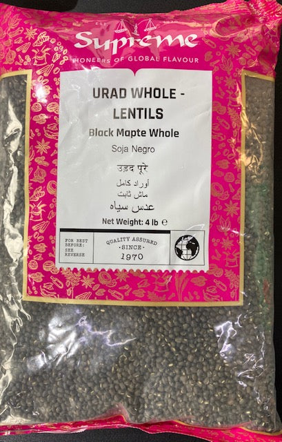 Supreme Urad Whole 4lb