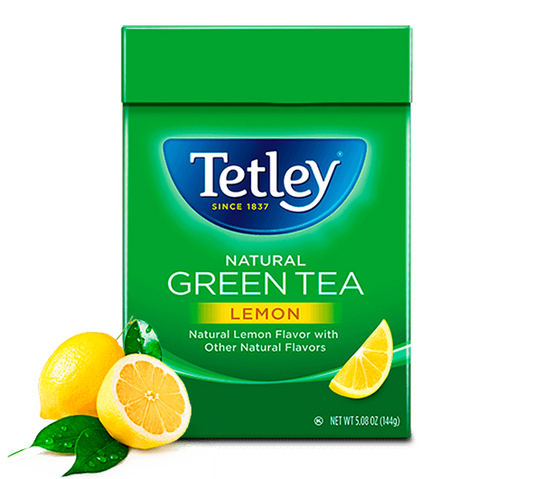 Tetley Lemon Green Tea Bags 72ct