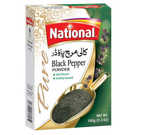 National Black Pepper Powder 100g