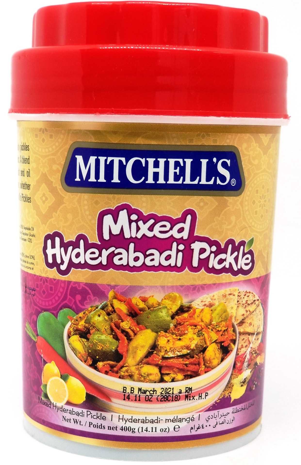 Mitchells Mix Hyderabadi Pickle 400g