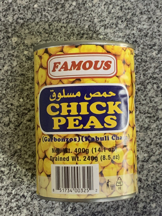 Famous Chickpeas Easy Open 400g