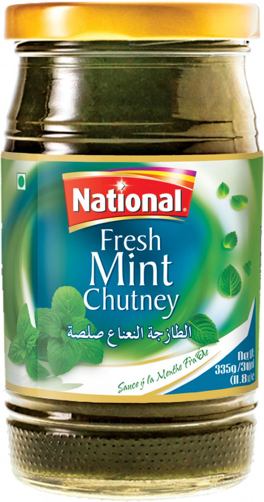 National Mint Chutney Sauce 335g